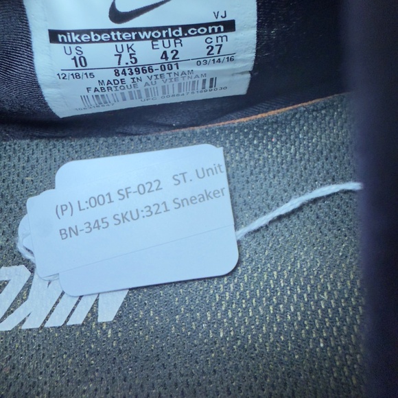 Nike Women size 10 Shoe Free Connect Slip Size Sneaker Running Athletic - Picture 8 of 8